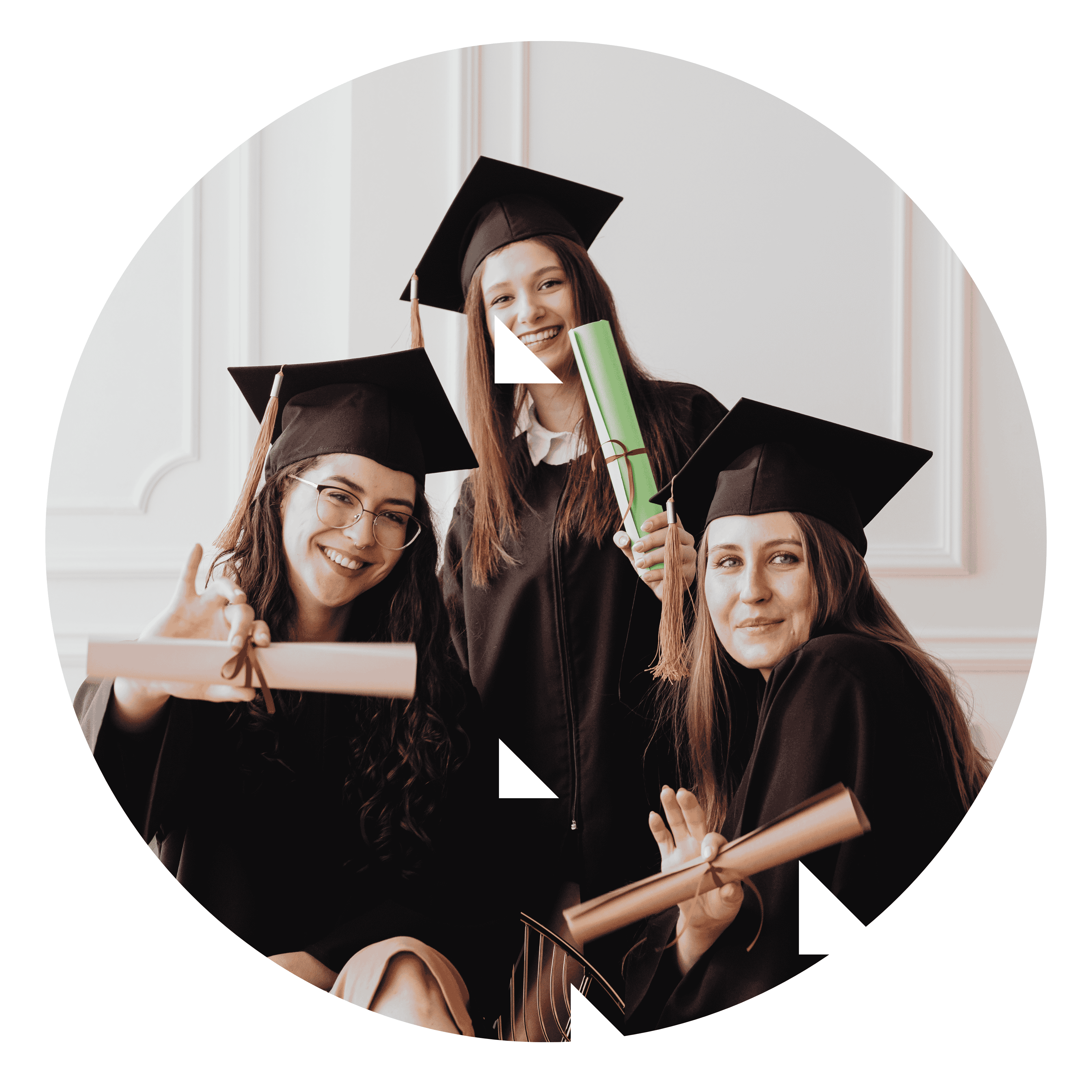 Law students studying